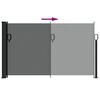vidaXL Store lat&eacute;ral r&eacute;tractable Anthracite 117 x 300 cm