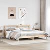 vidaXL Cadre de lit sans matelas 180x200 cm bois massif de pin