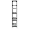 vidaXL Biblioth&egrave;que sonoma gris 99x35,5x176cm bois ing&eacute;nierie et acier