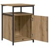 vidaXL Cabinet de chevet ch&ecirc;ne artisanal Bois d'ing&eacute;nierie