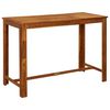 vidaXL Ensemble de bar de jardin 9 pcs Bois d'acacia solide