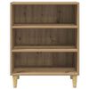 vidaXL Buffet ch&ecirc;ne artisanal 57x35x75 cm bois d'ing&eacute;nierie