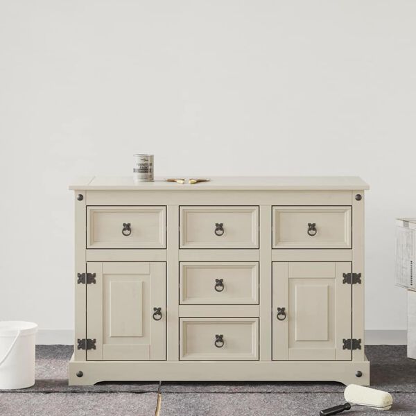 vidaXL Peinture pour meubles Marron 10 x 10 x 12 cm Impression murale