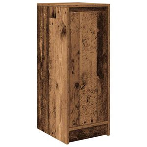 vidaXL Armoire &agrave; chaussures vieux bois 29,5x34x76 cm bois ing&eacute;nierie