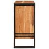 vidaXL Buffet avec tiroir Marron 66 x 33 x 70 cm Bois d'Acacia Massif