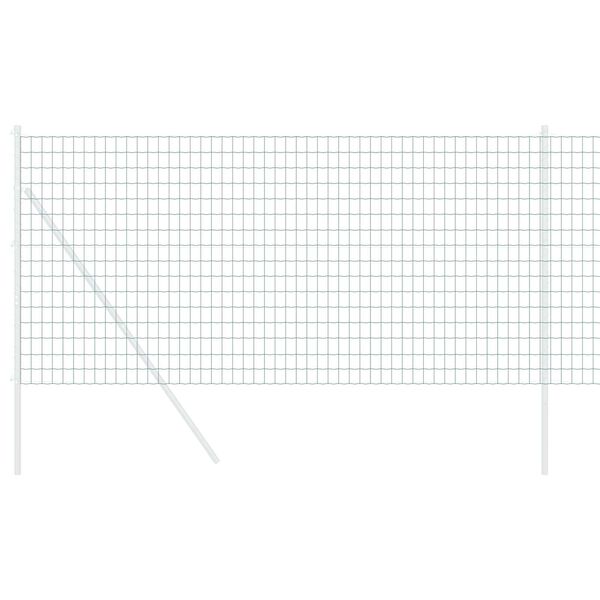 vidaXL Clôture Euro Vert 1 x 25m Fer revêtu de PVC