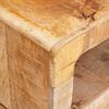 vidaXL Table d'appoint Marron 40 x 40 x 49 cm Bois de mangue massif