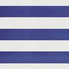 vidaXL Auvent r&eacute;tractable automatique bleu et blanc 5x3 m