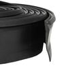 vidaXL Joint de porte de garage Noir 52 x 2 mm 5,5 m PVC