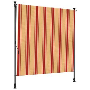 vidaXL Store Roulant Ext&eacute;rieur Multicolore 120 x 270 cm