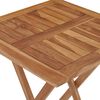 vidaXL Ensemble &agrave; manger de jardin 3 pcs Bois de teck massif