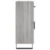 vidaXL Buffet sonoma gris 69,5x34x90 cm bois d'ingénierie