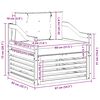 vidaXL Ensemble de canap&eacute;s d'ext&eacute;rieur Bois d'Acacia Massif Naturel