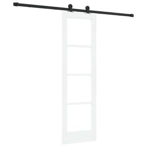 vidaXL Porte coulissante ORKDAL Blanc 61 x 198,5 cm