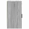 vidaXL Buffet Sonoma gris 40 x 40.5 x 75 cm Bois d'ingénierie