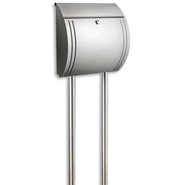 BURG-W&Auml;CHTER Support de bo&icirc;te aux lettres Universal 150 Ni