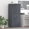 vidaXL Armoire de rangement Anthracite 60 x 40 x 140 cm Acier