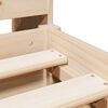 vidaXL Lit biblioth&egrave;que sans matelas 160x200 cm bois massif de pin