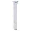 vidaXL Colonne &agrave; eau de jardin 80 cm acier inoxydable carr&eacute;