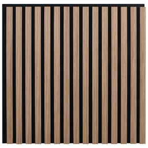 vidaXL Panneaux muraux 8 pc 60,5 x 60 cm Marron