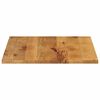 vidaXL Dessus de table 70x70x3,8 cm carr&eacute; bois massif manguier