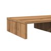 vidaXL Support de moniteur ch&ecirc;ne artisanal 50x27x10 cm bois ing&eacute;nierie