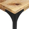 vidaXL Table console Bois de manguier 120 x 35 x 76 cm