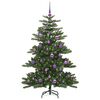 vidaXL Sapin de No&euml;l Artificiel &agrave; Branches Articul&eacute;es Vert 150 cm