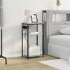 vidaXL Cabinet de chevet Gris Sonoma 41 x 28 x 76 cm Bois d'ing&eacute;nierie