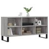 vidaXL Meuble TV sonoma gris 103,5x30x50 cm bois d'ing&eacute;nierie