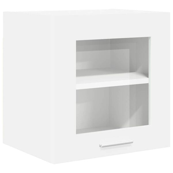 vidaXL Armoire suspendue Blanc 40 x 31 x 40 cm Bois d'ing&eacute;nierie