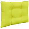vidaXL Coussin de canap&eacute; d'ext&eacute;rieur 2 pcs Vert Polyester