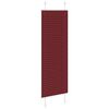 vidaXL Store pliss&eacute; rouge bordeaux 50x150 cm largeur du tissu 49,4 cm