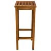 vidaXL Tabourets de bar lot de 2 bois d'acacia massif