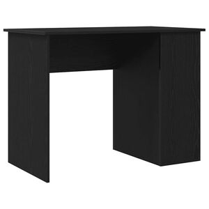 vidaXL Bureau en ch&ecirc;ne noir 100x55x75 cm bois d'ing&eacute;nierie