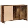 vidaXL Cabinet de salle de bain avec porte Bois Ancien 90 x 29 x 55 cm