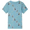 T-shirt pour enfants mélange vert clair 92