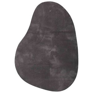 vidaXL Tapis de surface HUARTE Anthracite 120 x 170 cm Polyester