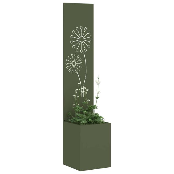vidaXL Écran de confidentialité de jardin Vert olive 32 x 140 cm