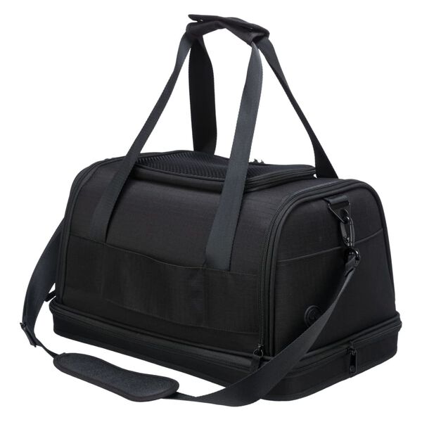 TRIXIE Cage de transport a&eacute;rien pour chiens Plane 44x28x25 cm Noir