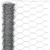 Nature Grillage m&eacute;tallique hexagonal 1 x 10 m 40 mm Acier galvanis&eacute;