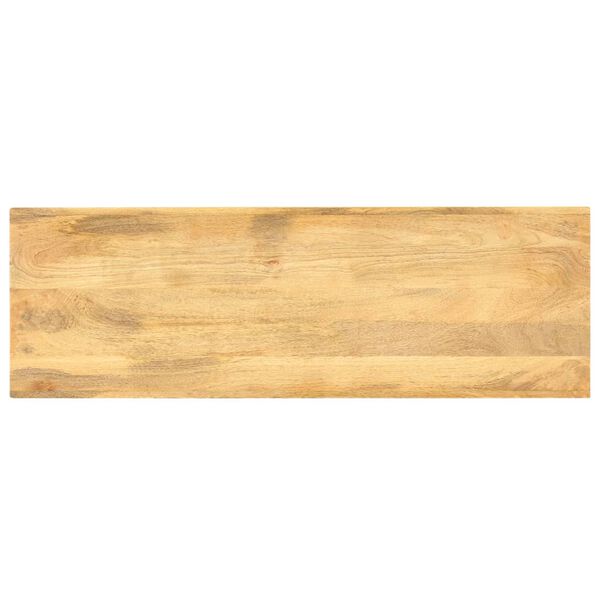 vidaXL Meuble TV 107x35x45 cm Bois de manguier solide