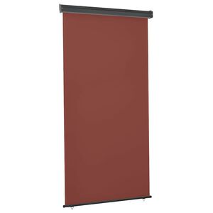 vidaXL Auvent lat&eacute;ral de balcon 125x250 cm Marron