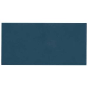 vidaXL T&ecirc;te de lit murale 12 pcs Bleu Velours