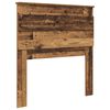 vidaXL T&ecirc;te de lit Bois Ancien 75 cm Bois d'ing&eacute;nierie