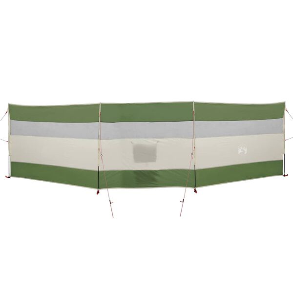 vidaXL Brise-vent de camping vert 508x130 cm imperméable