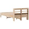 vidaXL Cadre de lit sans matelas 120x190 cm bois de pin massif