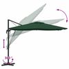 vidaXL Parasol Roma Vert 286 x 284 x 265 cm Aluminium et polyester