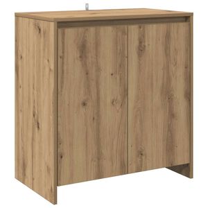 vidaXL Buffet chêne artisanal 70x41x75 cm bois d'ingénierie
