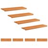 vidaXL Marches d'escalier 8 pi&egrave;ces 100 x 30 x 2 cm Marron Clair